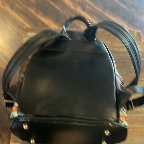 Aztec Design Backpack Purse - Picture 2 of 8